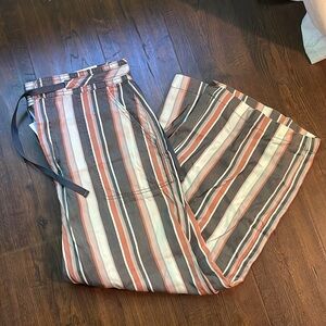 American eagle wide leg cropped pants